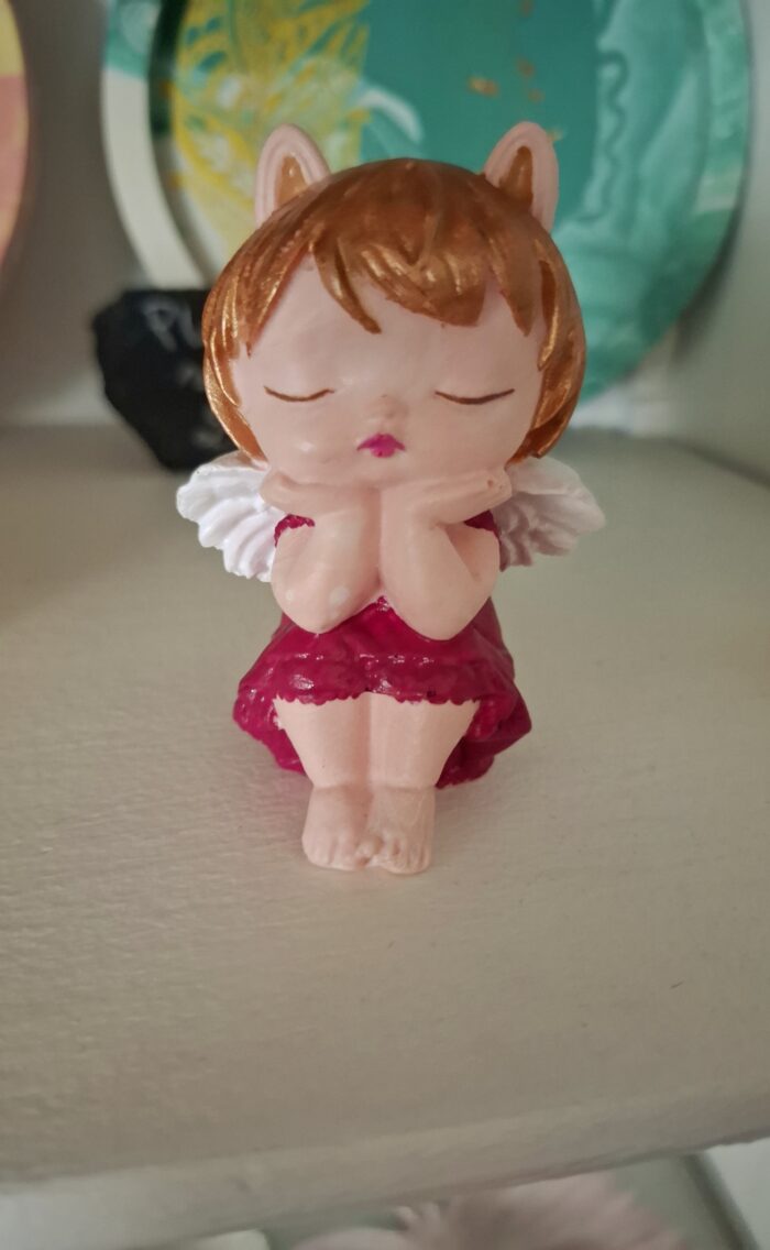 Figurine Fée chat "Lola"