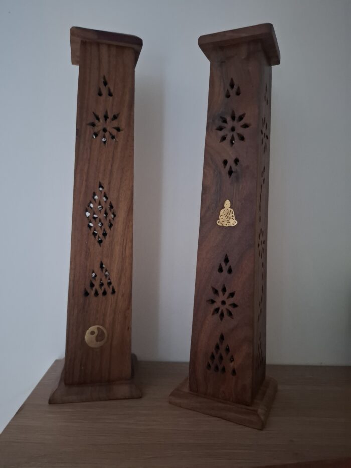 Porte Encens en Bois (avec 2 boites encens offert)